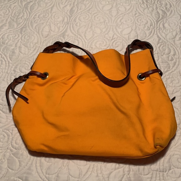 Dooney & Bourke Coated Cotton and Leather shoulder bag - Picture 3 of 11